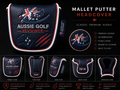 Aussie Golf Reviewer classic mallet putter cover product image