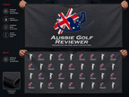 Aussie Golf Reviewer towel original product image